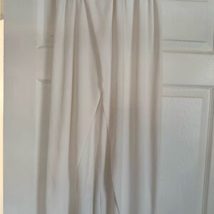 Zara Cream Wide Leg Women's Pants